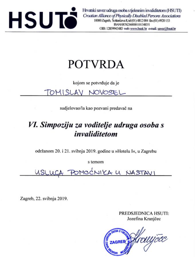 6. simpozij voditelja